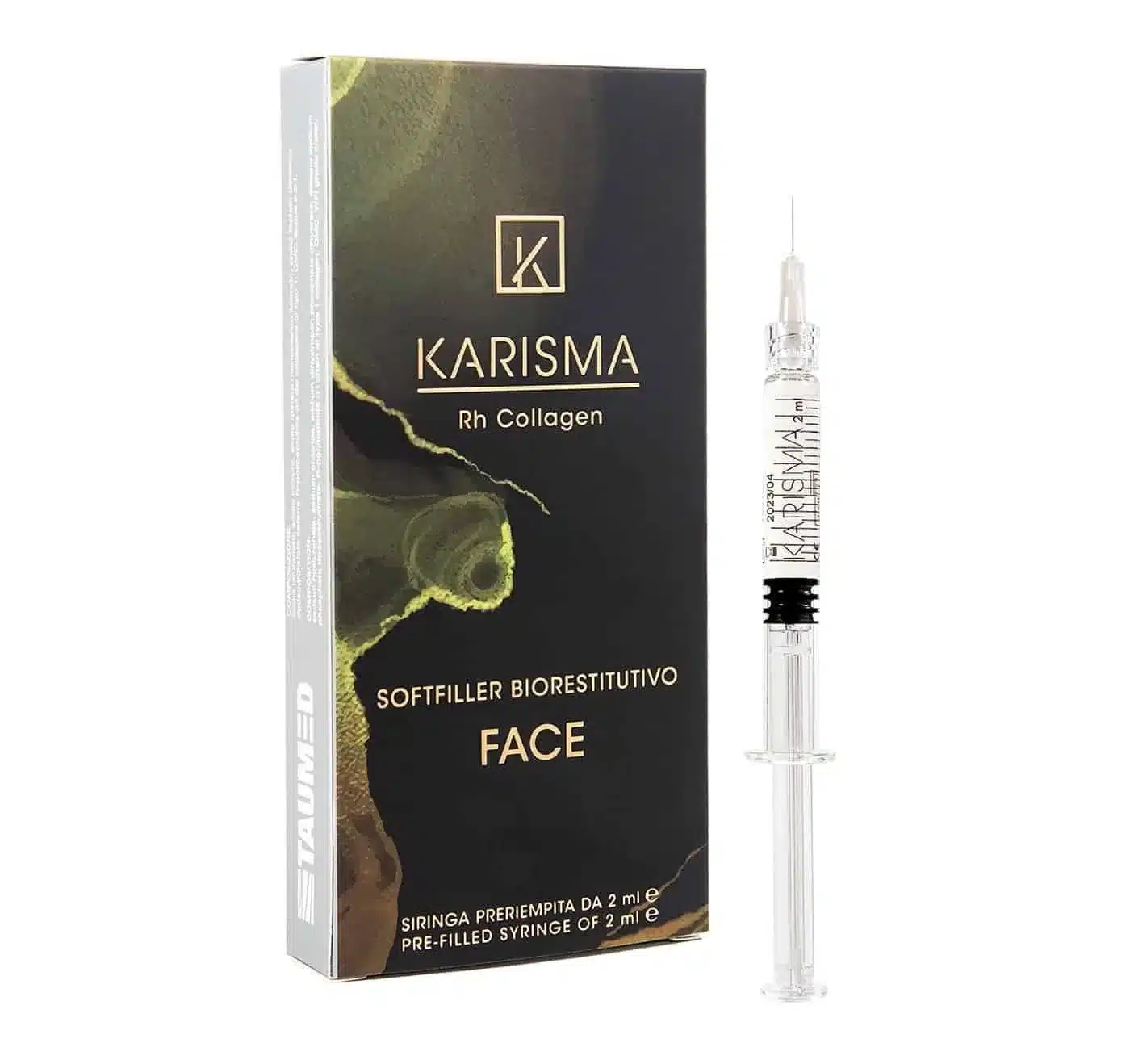 KARISMA FACE Rh Collagen kolajen ürün kutusu ve enjektörü